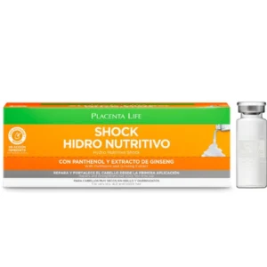 SHOCK HIDRO NUTRITIVO 13 ML CABELLOS SECOS SIN BRILLO CAJA DE 12 UNIDADES