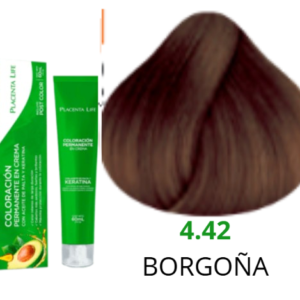 TINTE PLACENTA LIFE 4.42 BORGOÑA 60 ML