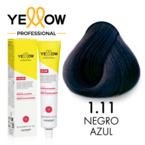 TINTE YELLOW 1.11 NEGRO AZULADO 100 ML