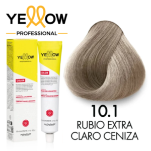 TINTE YELLOW 10.1 RUBIO EXTRA CLARO CENIZO