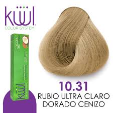 TINTE KUUL 10.31 RUBIO ULTRA CLARO DORADO CENIZO 60 ML