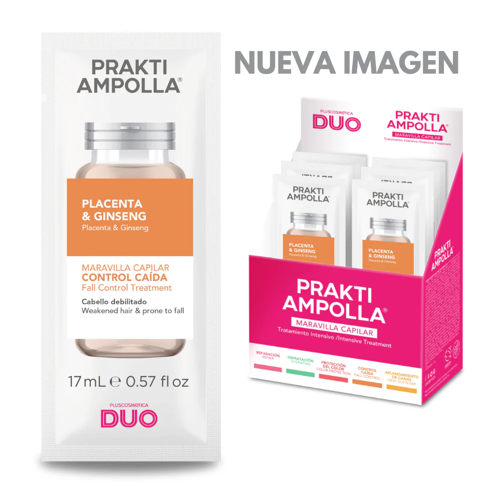 PRAKTI AMPOLLA CONTROL CAIDA 17 ML CAJA X14 SACHET