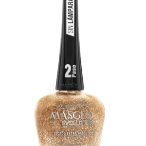 MASGLO EVOLUTION GRANIZADO DORADO 13.5 ML