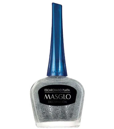 MASGLO ESCARCHADO PLATA 13.5 ML