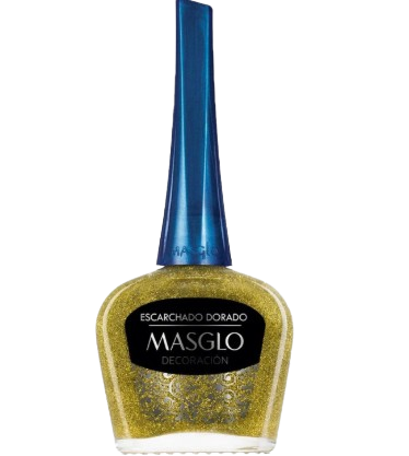 MASGLO ESCARCHADO DORADO 13.5 ML
